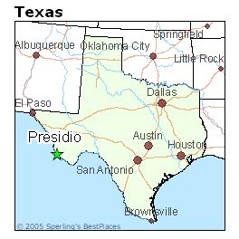 presidio texas map